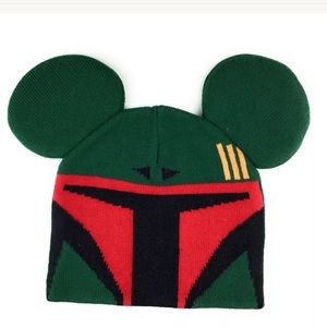 Disney Star Wars Boba Fett Ears Beanie YOUTH Size